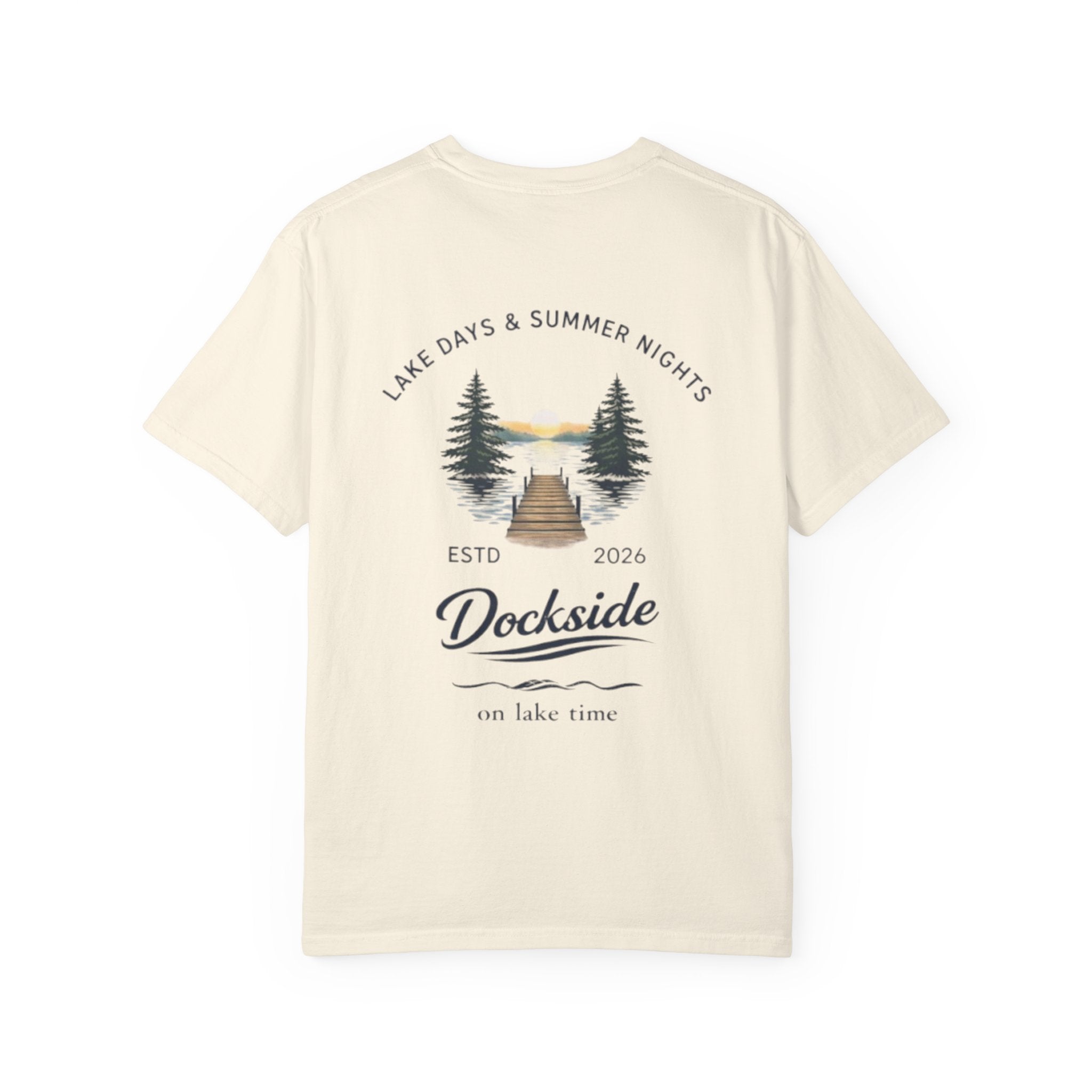 Dockside Summer Tee — Lightweight Casual Tee